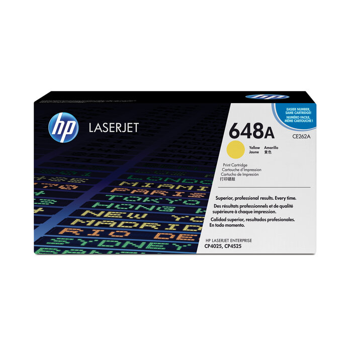Hewlett & Packard INC. HP 648A originele gele LaserJet tonercartridge
