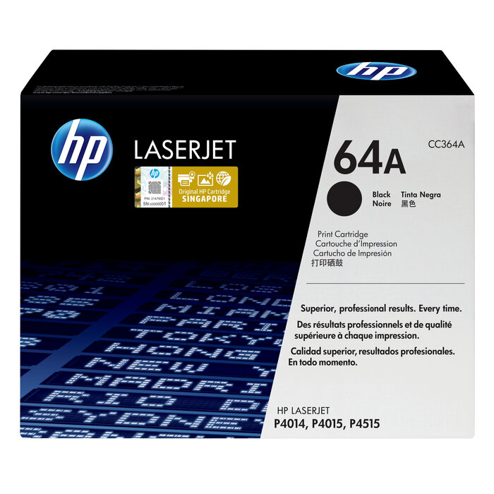 Hewlett & Packard INC. HP 64A originele zwarte LaserJet tonercartridge