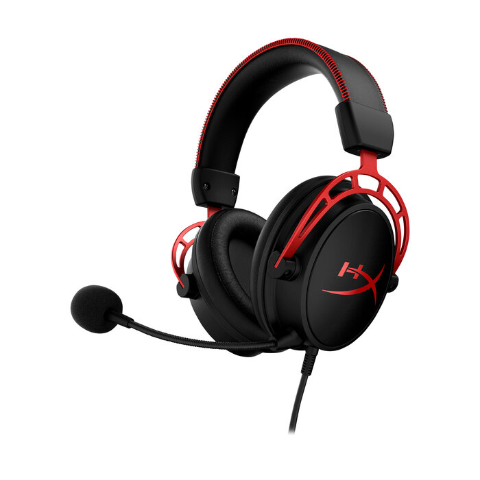 Hewlett & Packard INC. HyperX Cloud Alpha - gamingheadset (zwart-rood)