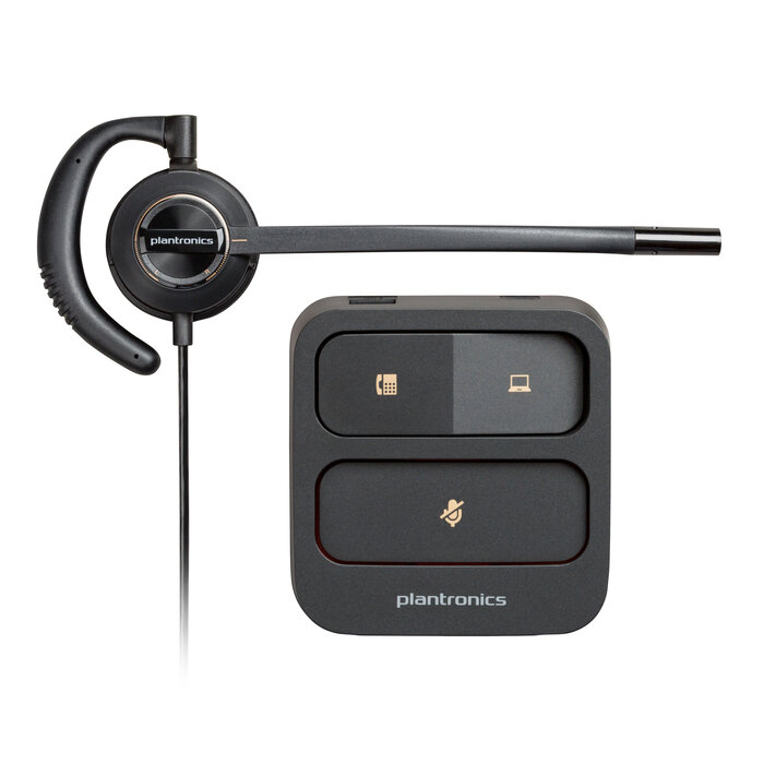 Hewlett & Packard INC. Poly EncorePro 530-headset met Quick Disconnect