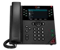 Hewlett & Packard INC. Poly VVX 450 12-lijns IP-telefoon met PoE-ondersteuning