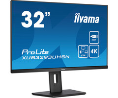 iiyama iiyama ProLite XUB3293UHSN-B5 computer monitor 80 cm (31.5") 3840 x 2160 Pixels 4K Ultra HD LCD Zwart