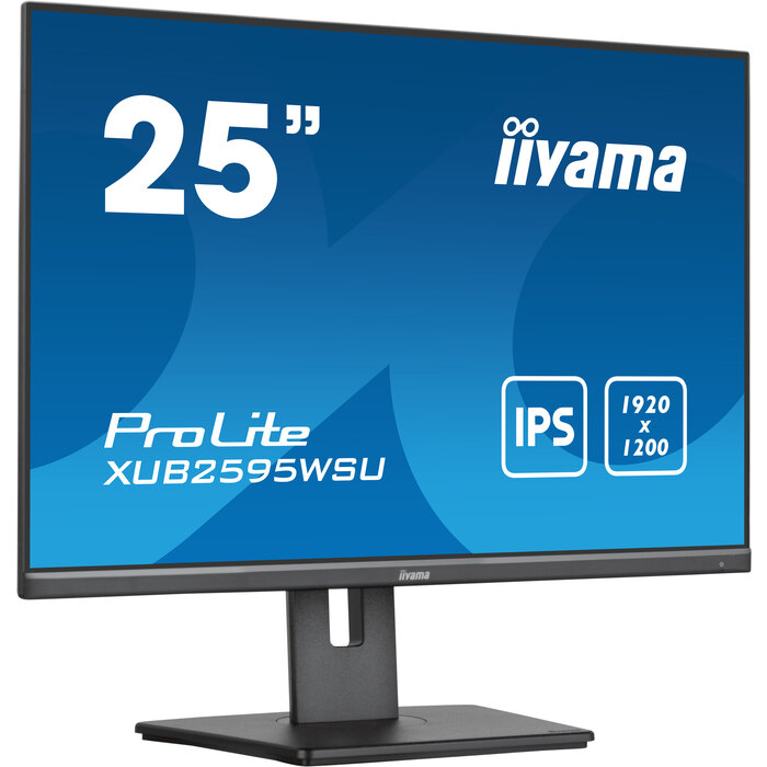 iiyama iiyama ProLite XUB2595WSU-B5 computer monitor 63,5 cm (25") 1920 x 1200 Pixels WUXGA LED Zwart