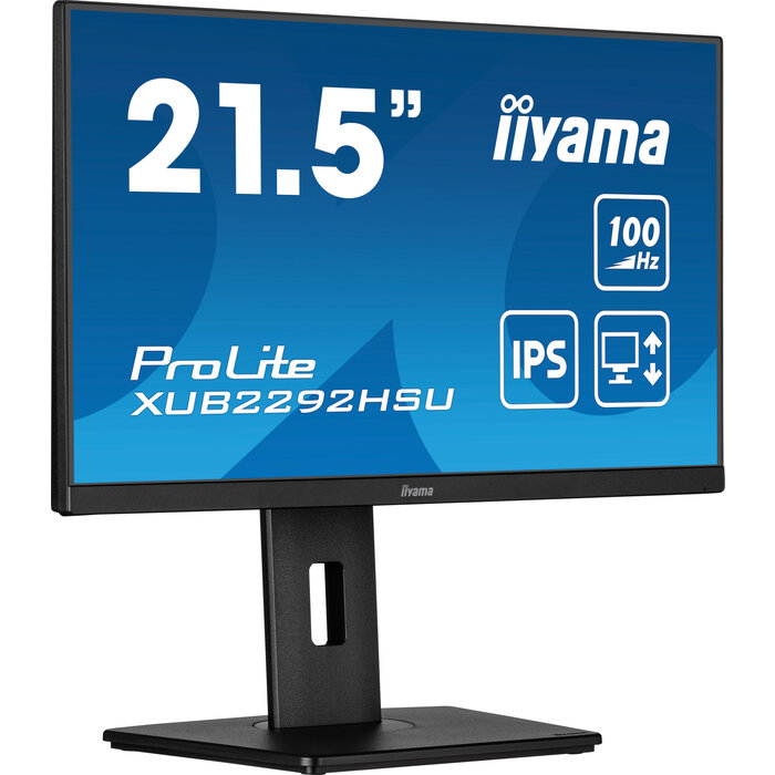 iiyama iiyama ProLite XUB2292HSU-B6 computer monitor 54,6 cm (21.5") 1920 x 1080 Pixels Full HD LED Zwart