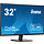 iiyama ProLite X3270QSU-B1 computer monitor 80 cm (31.5") 2560 x 1440 Pixels Wide Quad HD LED Zwart