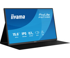 iiyama iiyama ProLite P1671HSC-B1 computer monitor 39,6 cm (15.6") 1920 x 1080 Pixels Full HD LED Zwart