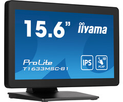 iiyama iiyama ProLite T1633MSC-B1 computer monitor 39,6 cm (15.6") 1920 x 1080 Pixels Full HD LCD Touchscreen Zwart