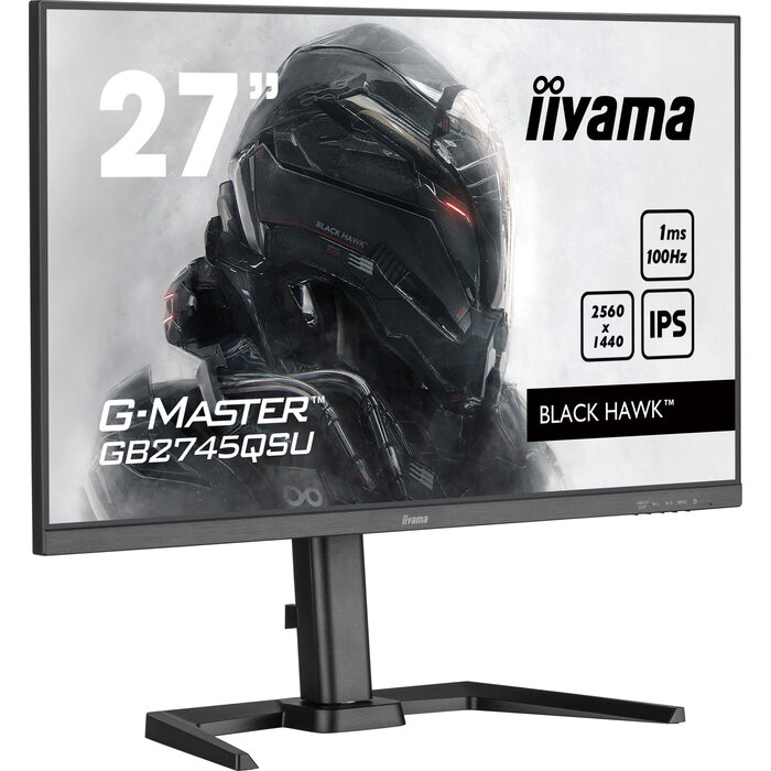 iiyama iiyama G-MASTER GB2745QSU-B2 computer monitor 68,6 cm (27") 2560 x 1440 Pixels Wide Quad HD LED Zwart