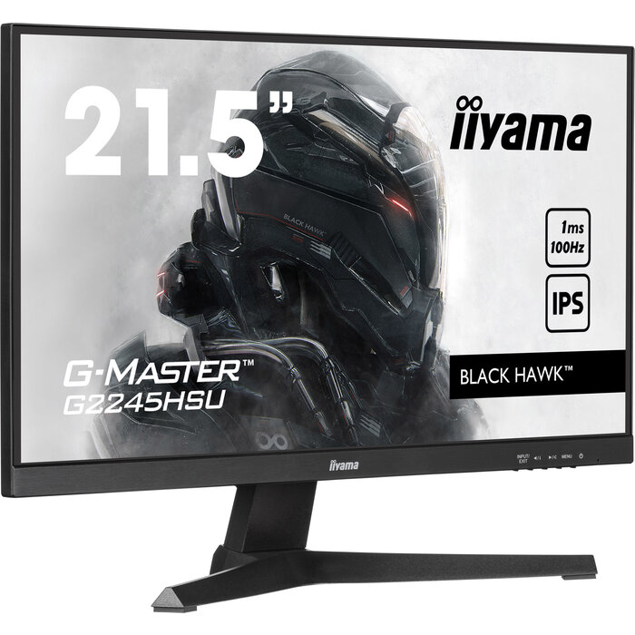iiyama iiyama G-MASTER G2245HSU-B2 LED display 54,6 cm (21.5") 1920 x 1080 Pixels Full HD Zwart