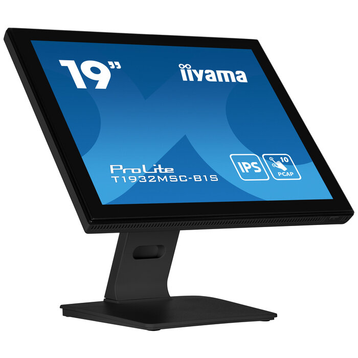 iiyama iiyama ProLite T1932MSC-B1S computer monitor 48,3 cm (19") 1280 x 1024 Pixels Full HD LED Touchscreen Tafelblad Zwart