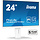 iiyama ProLite XUB2497HSU-W2 computer monitor 60,5 cm (23.8") 1920 x 1080 Pixels Full HD LED Wit