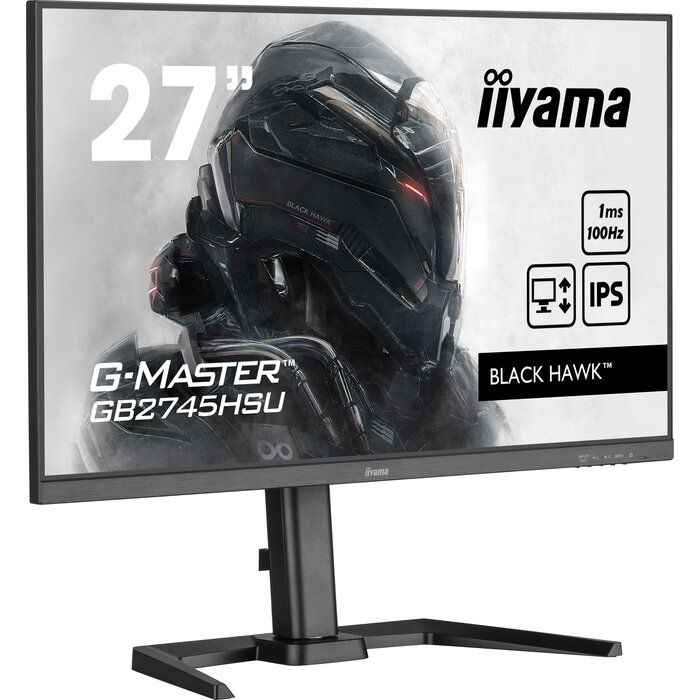 iiyama iiyama G-MASTER GB2745HSU-B2 LED display 68,6 cm (27") 1920 x 1080 Pixels Full HD Zwart