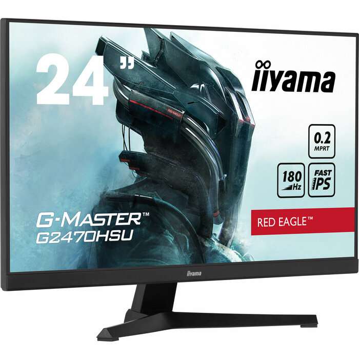 iiyama iiyama G-MASTER G2470HSU-B6 computer monitor 60,5 cm (23.8") 1920 x 1080 Pixels Full HD LCD Zwart