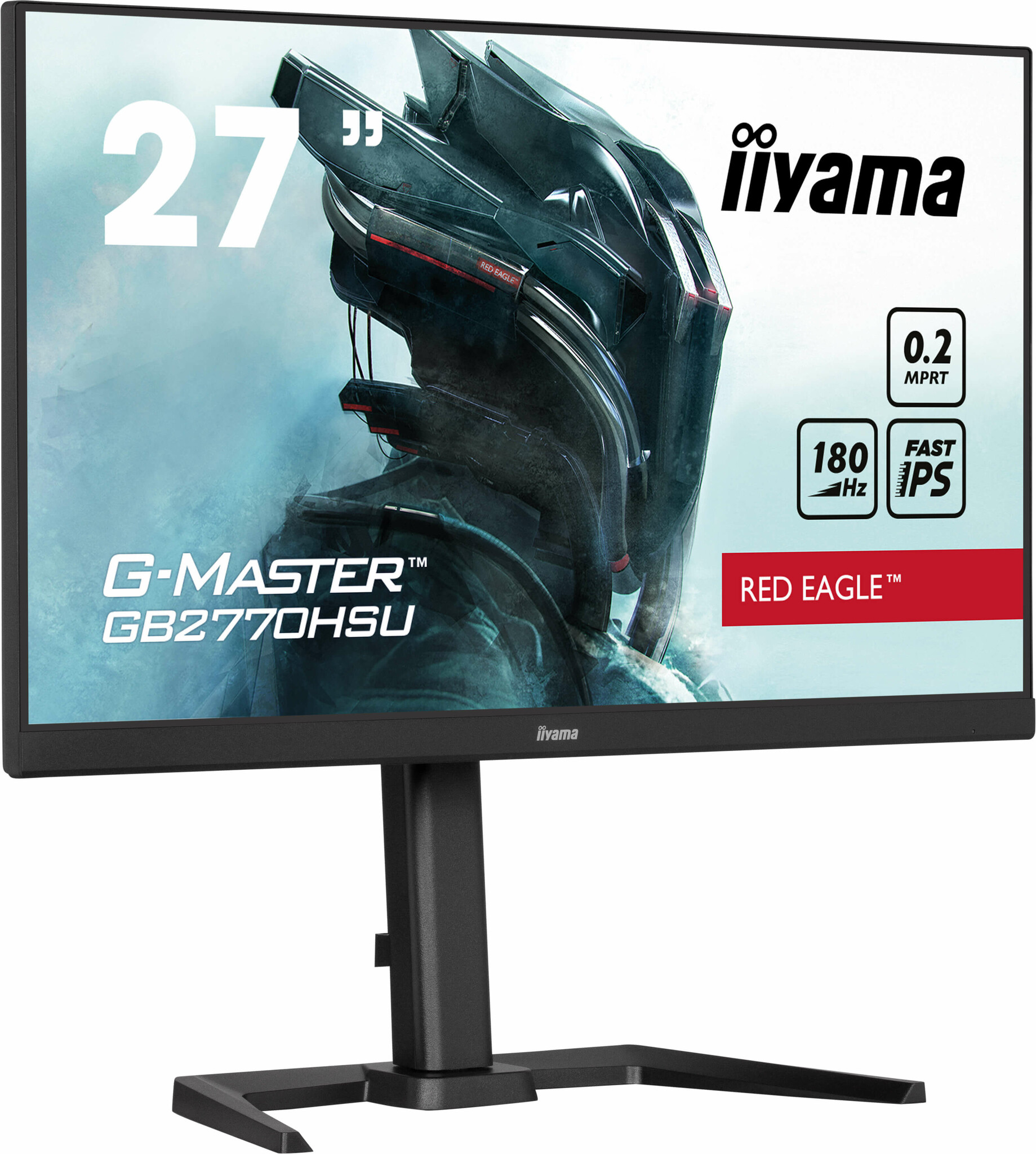iiyama iiyama G-MASTER GB2770HSU-B6 computer monitor 68,6 cm (27") 1920 x 1080 Pixels Full HD LCD Zwart