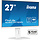 iiyama G-MASTER XUB2797QSN-W2 computer monitor 68,6 cm (27") 2560 x 1440 Pixels Quad HD LED Wit