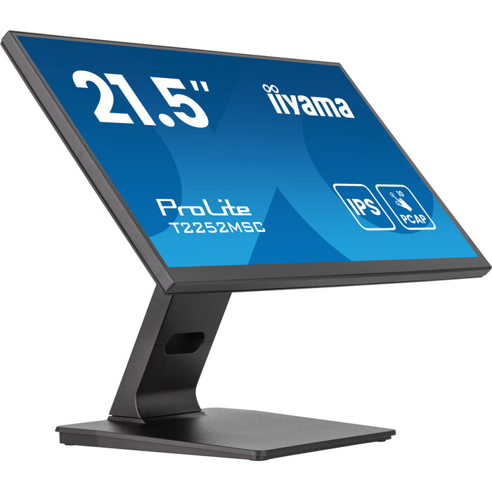 iiyama iiyama ProLite T2252MSC-B2AG computer monitor 54,6 cm (21.5") 1920 x 1080 Pixels Full HD LCD Touchscreen Zwart