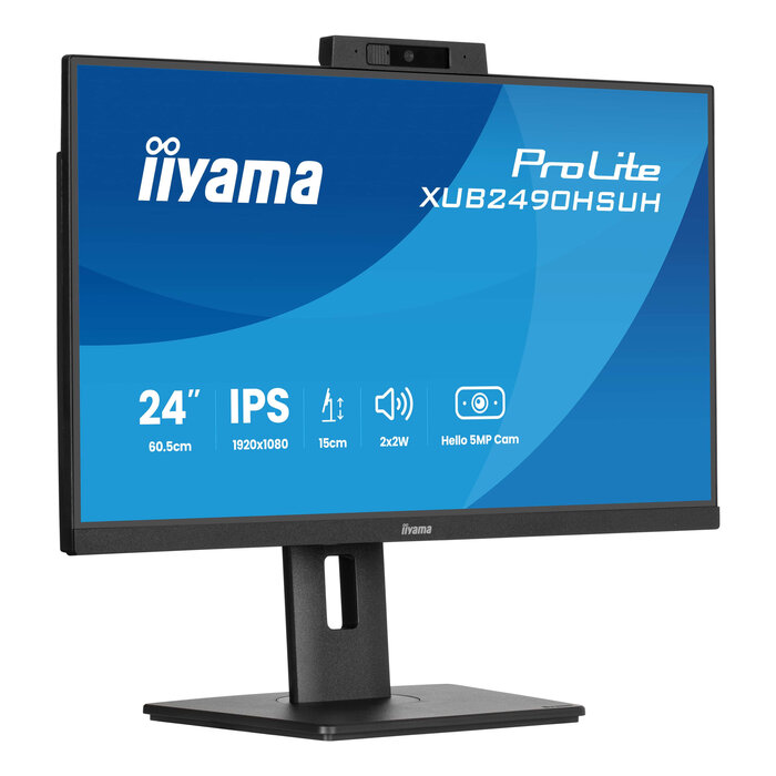 iiyama iiyama XUB2490HSUH-B2 computer monitor 60,5 cm (23.8") 1920 x 1080 Pixels Full HD LED Zwart