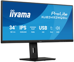 iiyama iiyama ProLite XUB3493WQSU-B6 computer monitor 86,4 cm (34") 3440 x 1440 Pixels UltraWide Quad HD LED Zwart