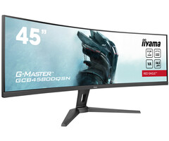 iiyama iiyama G-MASTER RED EAGLE CURVED computer monitor 113 cm (44.5") 5120 x 1440 Pixels Dual QHD LED Zwart