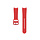 Samsung ET-SFR87LREGEU slimme draagbare accessoire Band Rood