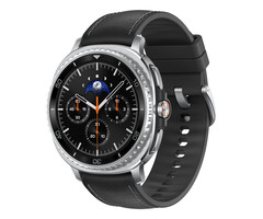 Samsung Samsung Galaxy Watch 8 Classic 3,3 cm (1.3") AMOLED 46 mm Digitaal 438 x 438 Pixels Touchscreen Zilver Wifi GPS