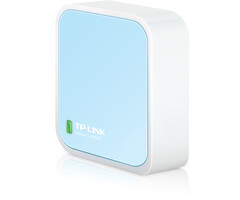 TP-Link TP-Link TL-WR802N draadloze router Fast Ethernet Single-band (2.4 GHz) Blauw, Wit