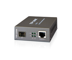 TP-Link TP-Link MC220L netwerk media converter 1000 Mbit/s Multimode, Single-mode Zwart