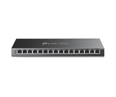 TP-Link TP-Link TL-SG116P netwerk-switch Unmanaged Gigabit Ethernet (10/100/1000) Power over Ethernet (PoE) Zwart