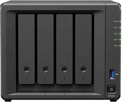 Synology Synology DP340 data-opslag-server NAS Desktop R1600 16 GB Zwart