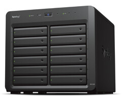 Synology Synology DX1222 behuizing voor opslagstations HDD-/SSD-behuizing Zwart 2.5/3.5"