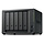 Synology DiskStation DS1525+ data-opslag-server NAS Ryzen Embedded V1500B 8 GB DDR4 0 TB Zwart