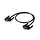 Synology 6G ESATA CABLE SATA-kabel 0,6 m Zwart