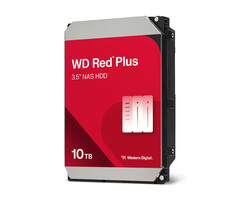 Western Digital Western Digital Red Plus WD100EFGX interne harde schijf 10 TB 7200 RPM 256 MB 3.5" SATA III