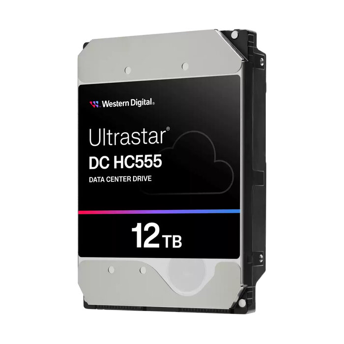 Western Digital Western Digital Ultrastar DC HC555 interne harde schijf 12 TB 7200 RPM 512 MB 3.5" SAS3
