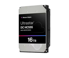 Western Digital Ultrastar DC HC555 interne harde schijf 16 TB 7200 RPM 512 MB 3.5" SATA III (0B48722)