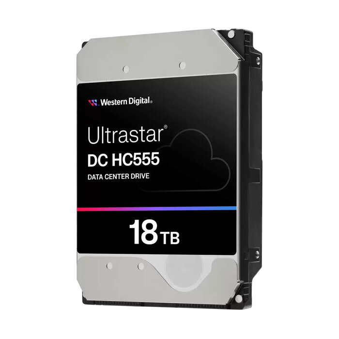 Western Digital Western Digital Ultrastar DC HC555 interne harde schijf 18 TB 7200 RPM 512 MB 3.5" SAS3 (0B47747)