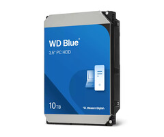 Western Digital Western Digital Blue WD100EAGZ interne harde schijf 10 TB 7200 RPM 512 MB 3.5" SATA III