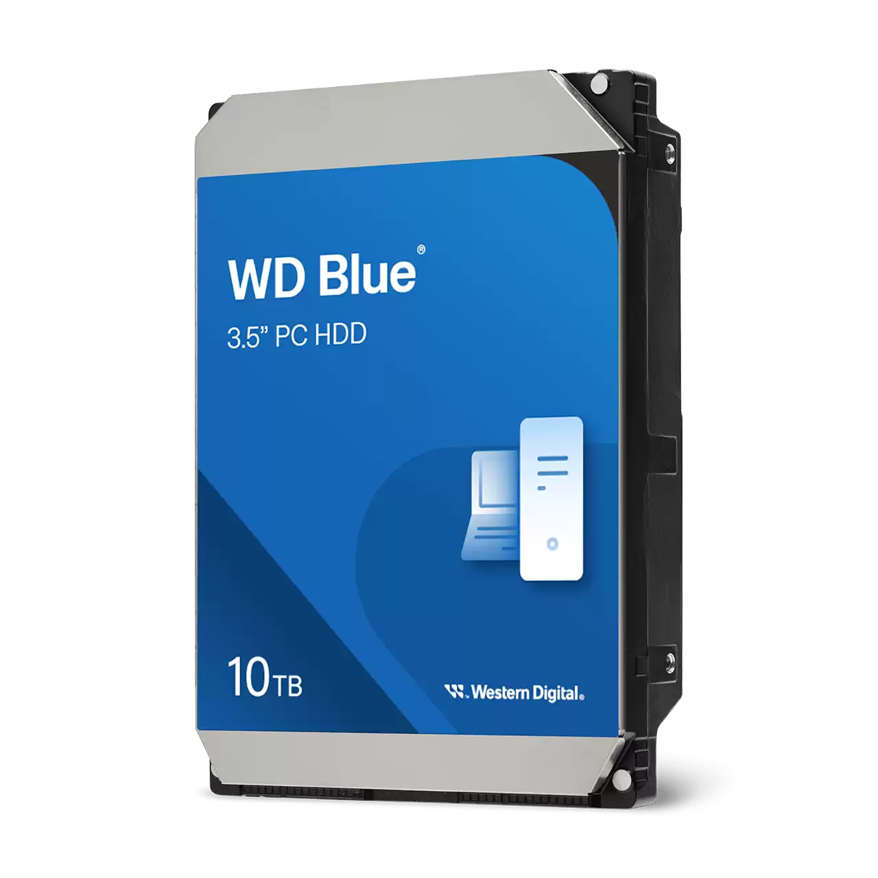 Western Digital Western Digital Blue WD100EAGZ interne harde schijf 10 TB 7200 RPM 512 MB 3.5" SATA III