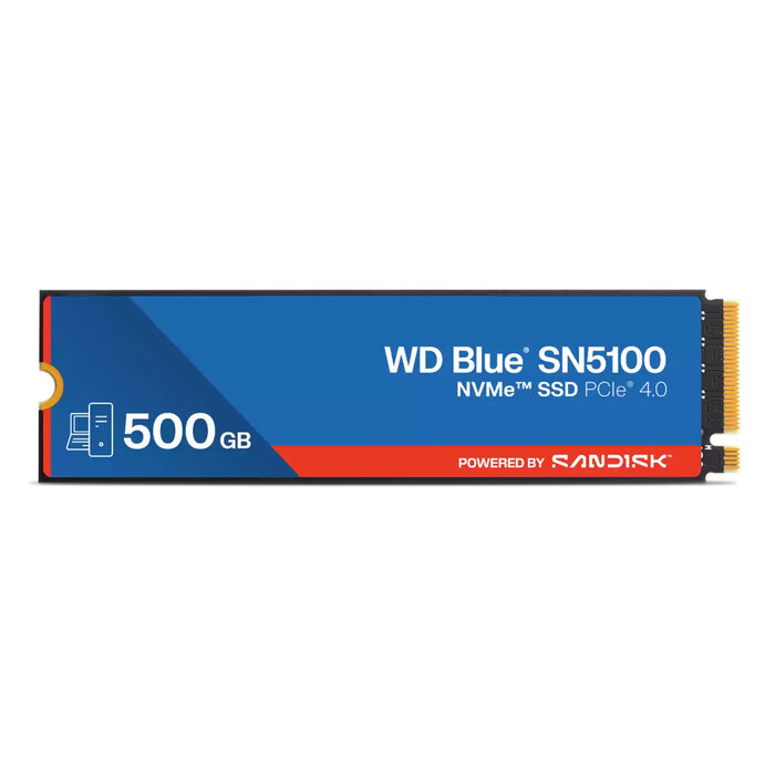 Western Digital Western Digital WD Blue SN5100 500 GB M.2 PCI Express 4.0 NVMe QLC 3D NAND