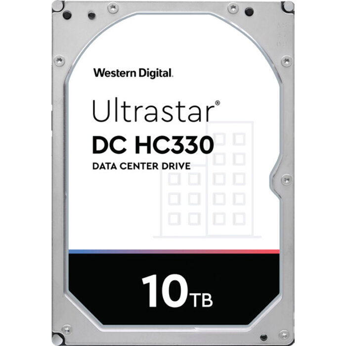 Western Digital Western Digital Ultrastar DC HC330 interne harde schijf 10 TB 7200 RPM 256 MB 3.5" SAS (0B42258)