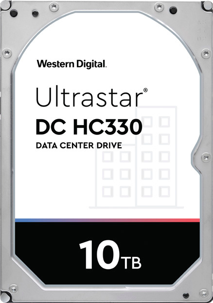 Western Digital Western Digital Ultrastar DC HC330 interne harde schijf 10 TB 7200 RPM 256 MB 3.5" SAS (0B42258)
