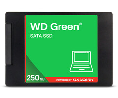 Western Digital SanDisk Green WDS100T5G0A 250 GB 2.5" SATA III 3D NAND