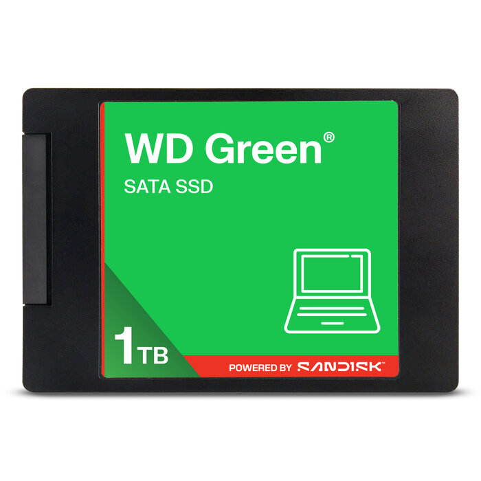 Western Digital SanDisk Green WDS100T5G0A 1 TB 2.5" SATA III 3D NAND