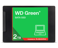 Western Digital SanDisk Green WDS100T5G0A 2 TB 2.5" SATA III 3D NAND
