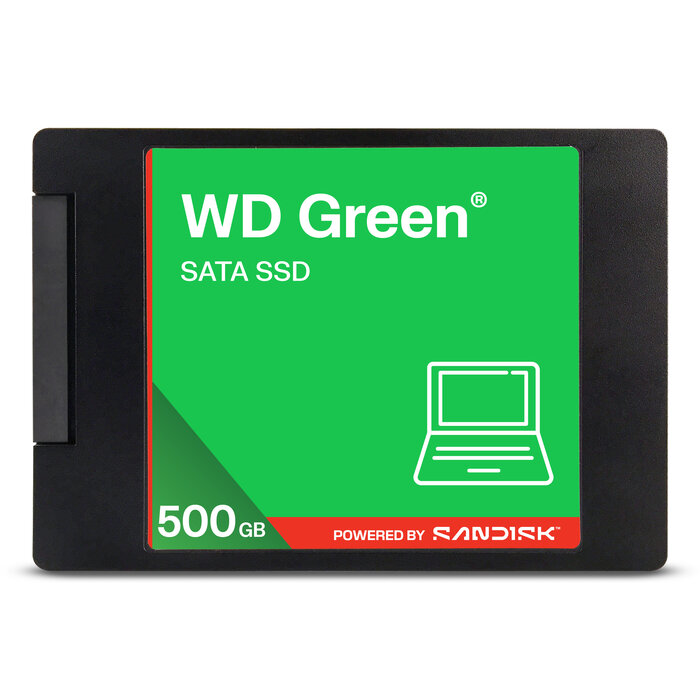 Western Digital SanDisk Green WDS100T5G0A 500 GB 2.5" SATA III 3D NAND
