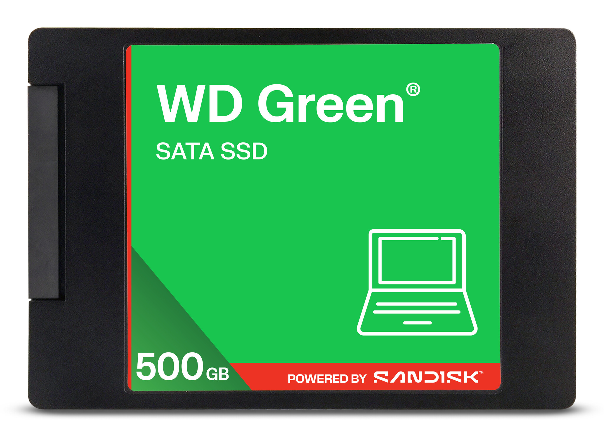 Western Digital SanDisk Green WDS100T5G0A 500 GB 2.5" SATA III 3D NAND