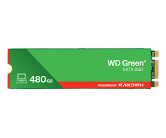 Western Digital SanDisk Green WDS480G3G0B 480 GB M.2 SATA III