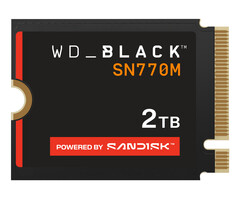 Western Digital SanDisk Black WD_BLACK SN770M NVMe 2 TB M.2 PCI Express 4.0 TLC 3D NAND