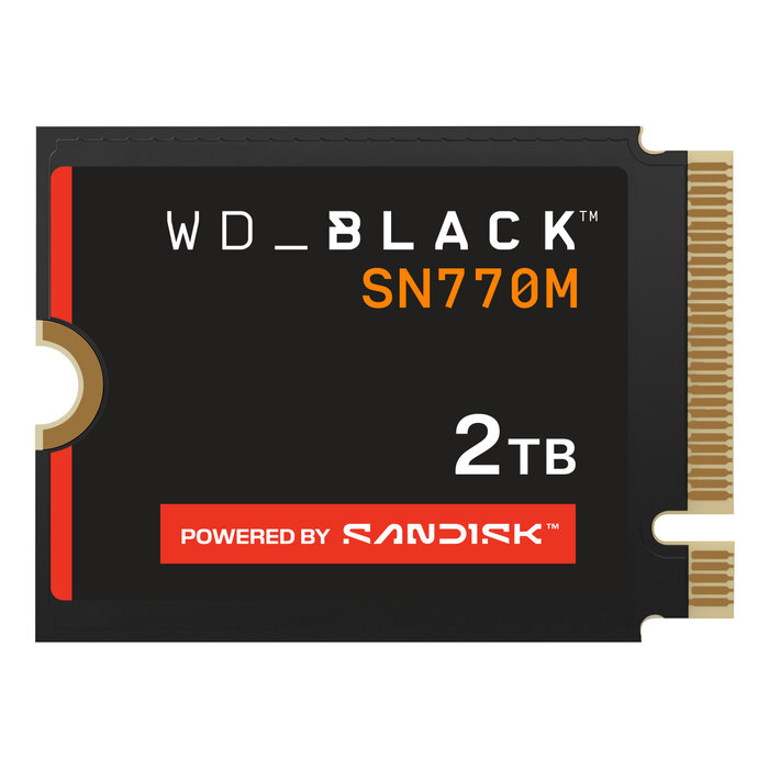 Western Digital SanDisk Black WD_BLACK SN770M NVMe 2 TB M.2 PCI Express 4.0 TLC 3D NAND