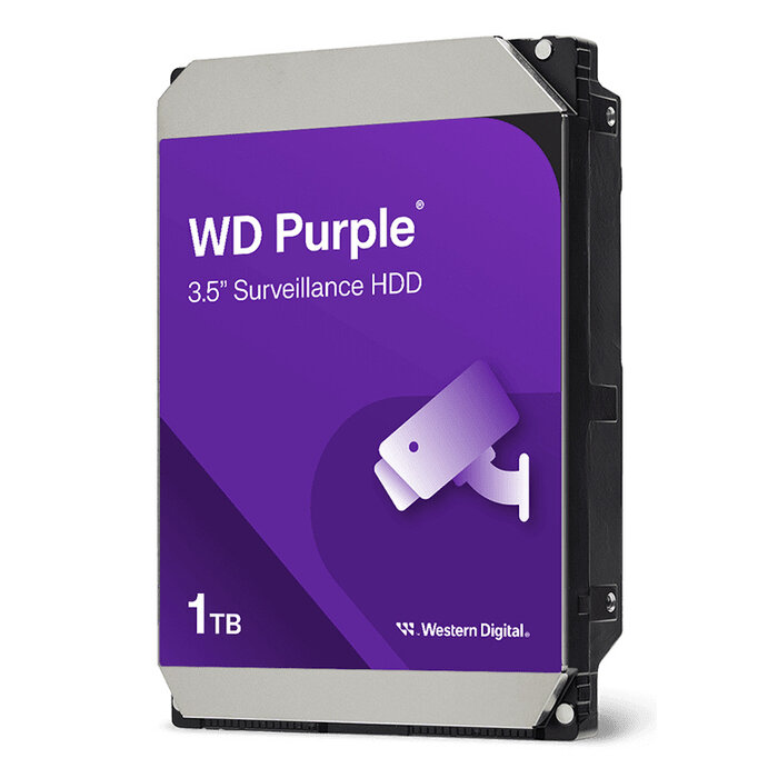 Western Digital Western Digital Purple Pro WD241PURP interne harde schijf 24 TB 7200 RPM 3.5" SATA